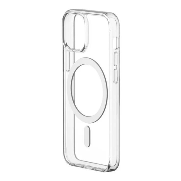 Cover Transparente con MagSafe para iPhone – Estuche Compatible con Carga Inalámbrica