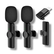 Micrófono de Solapa Inalámbrico – Compatible con Tipo C y iPhone