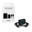 Cargador Samsung 25W con Cable Doble Tipo C – Carga Rápida y Completa